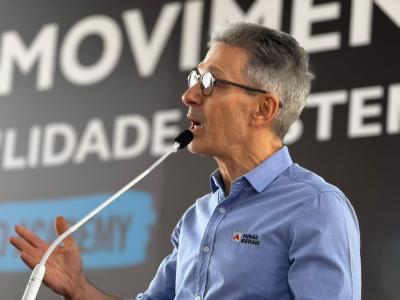 Governador de Minas Gerais, Romeu Zema (Novo), concedeu coletiva de imprensa nesta quinta-feira (2)