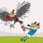Charge do Duke | O empate entre Flamengo e Cruzeiro em briga direta no Brasileiro