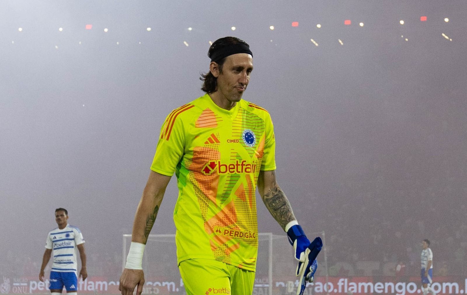Cássio cobra 'respeito' ao Cruzeiro e manda recado após empate com Flamengo