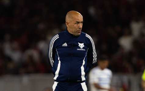 Leonardo Jardim, técnico do Cruzeiro, durante jogo contra o Flamengo