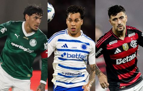Palmeiras, Cruzeiro e Flamengo