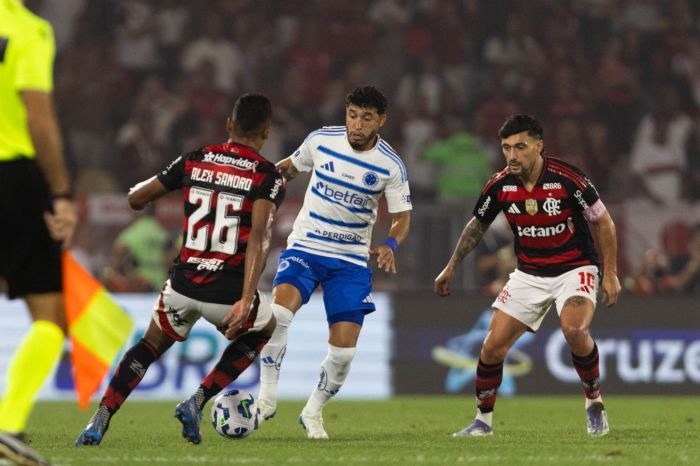 William durante Cruzeiro x Flamengo no Maracanã