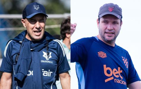 Leonardo Jardim e Daniel Paulista, técnicos de Cruzeiro e Sport, respectivamente