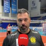 Técnico do Praia Clube explica dificuldades contra o Brasília pelo Mineiro de Vôlei