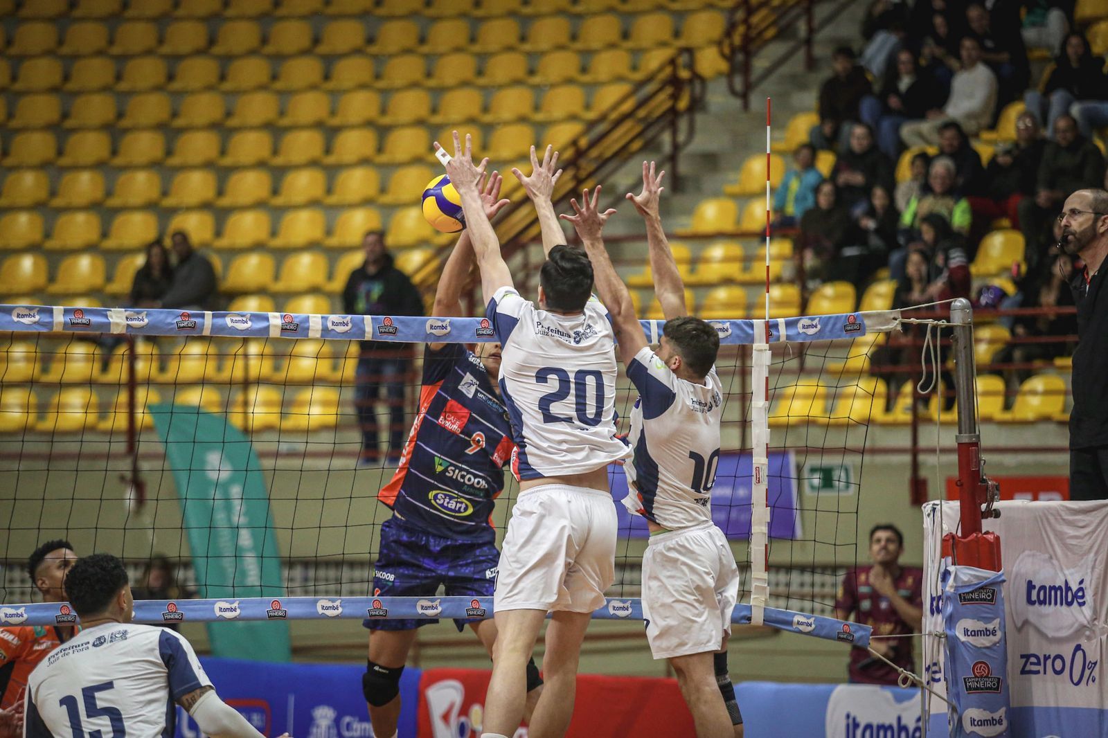  JF Vôlei conta com apoio da torcida para vaga na fase final do Mineiro