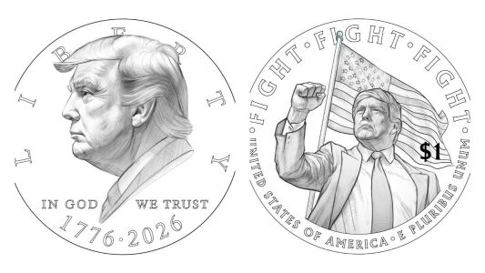 moeda Donald Trump