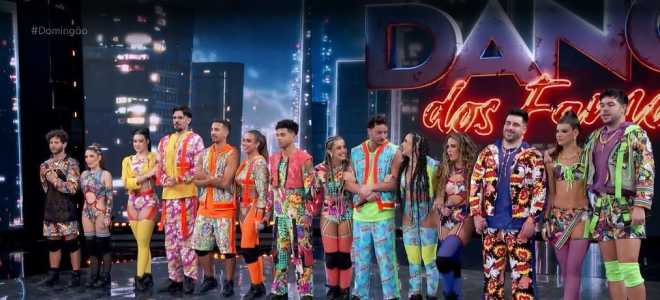 Chave A no encerramento da fase classificatória do Dança dos Famosos 2025