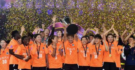 Wuhan Jiangda foi campeão da AFC Champions League Feminina 24/25
