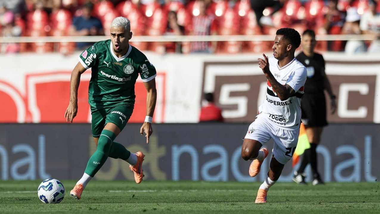 Andreas Pereira, do Palmeiras, se pronuncia sobre lance polêmico em clássico contra o São Paulo