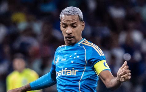 Matheus Pereira em ação pelo Cruzeiro