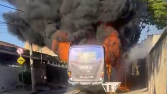 ônibus fogo contagem