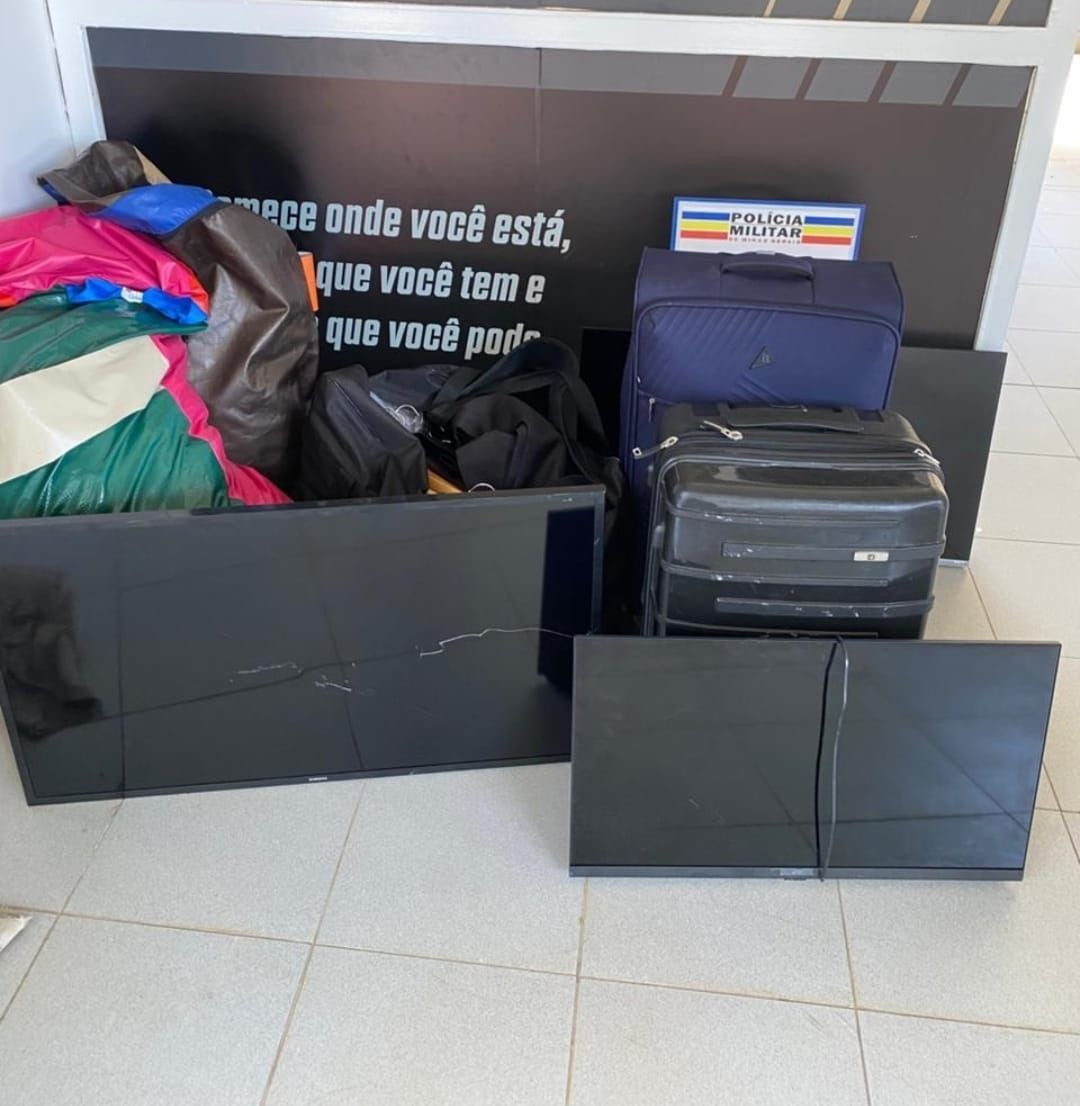 Materiais furtados em Inhapim e Iapu são localizados em Ipatinga