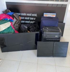 Materiais furtados em Iapú e Inhapim