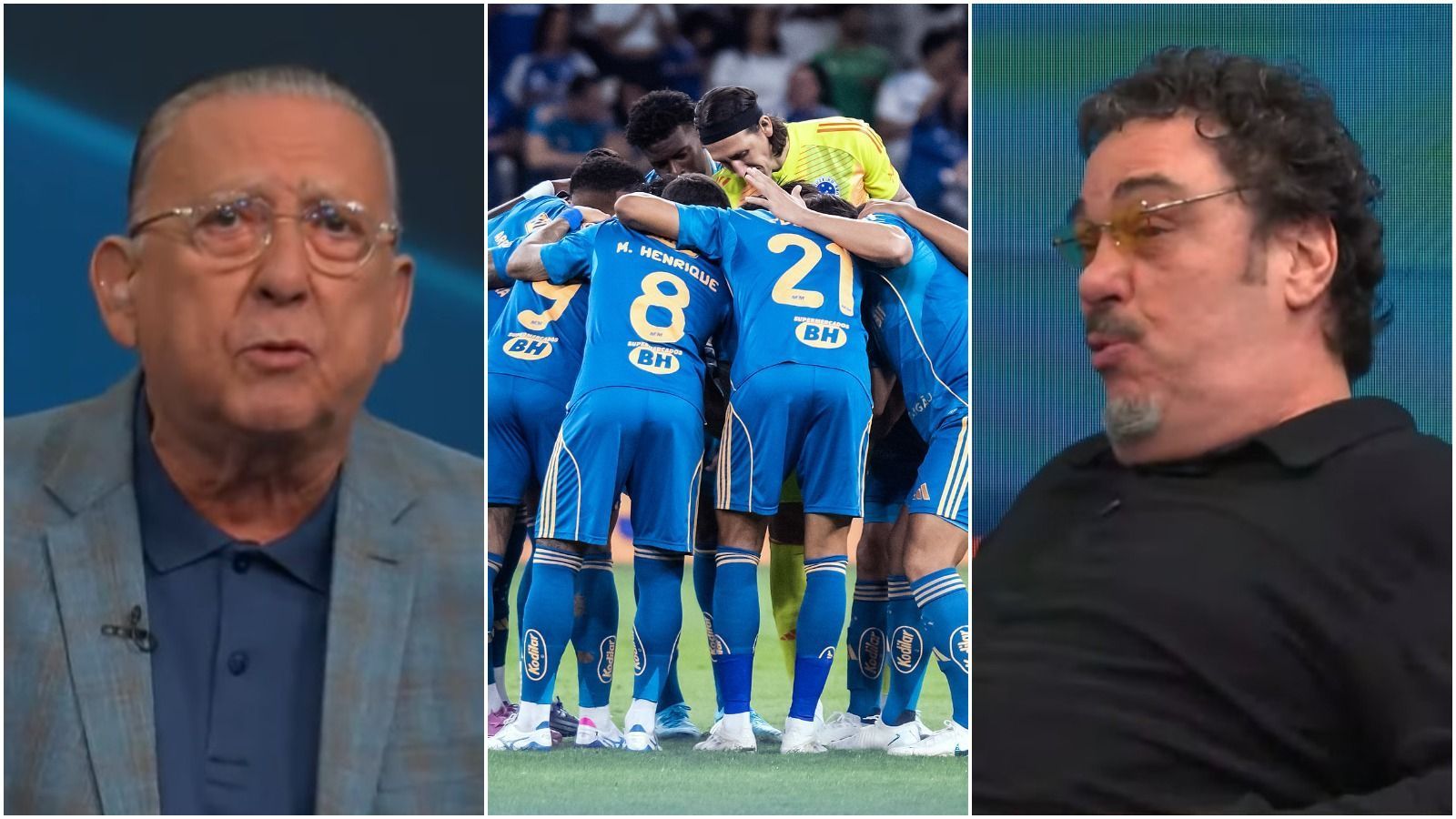 Galvão e Casagrande fazem apelo por jogador do Cruzeiro na Seleção: ‘Alô, Ancelotti’