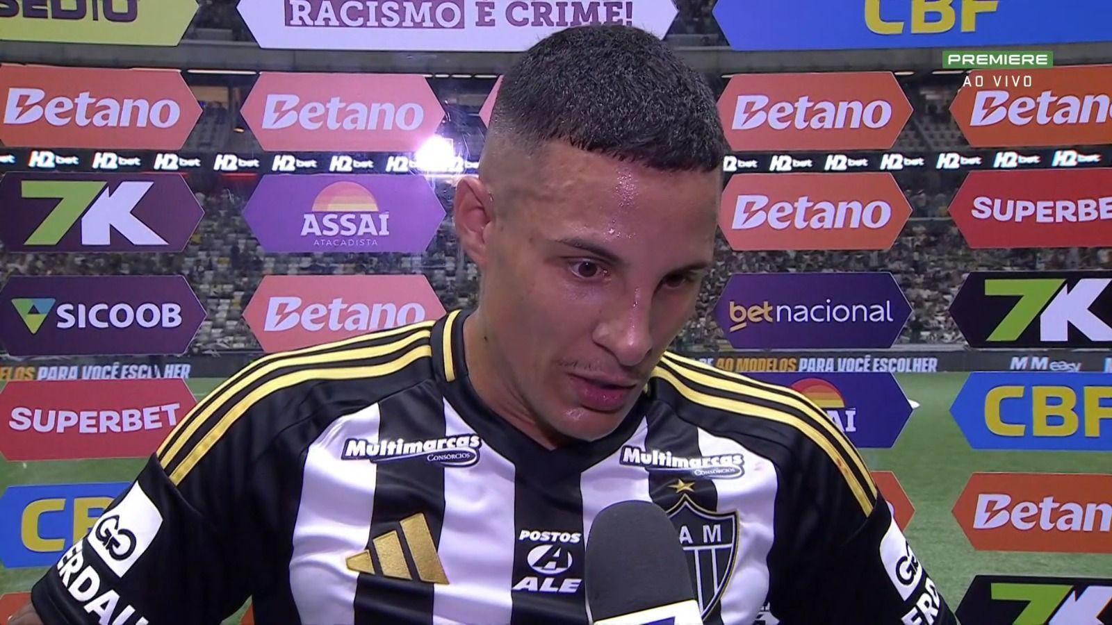 Guilherme Arana desabafa após gol pelo Atlético e manda recado