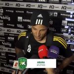 Arana rebate crítica de 'corpo mole' e celebra gol em momento de baixa no Atlético