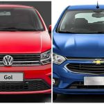 VW Gol ou Chevrolet Onix: veja líder do mercado de usados no Brasil e ranking completo