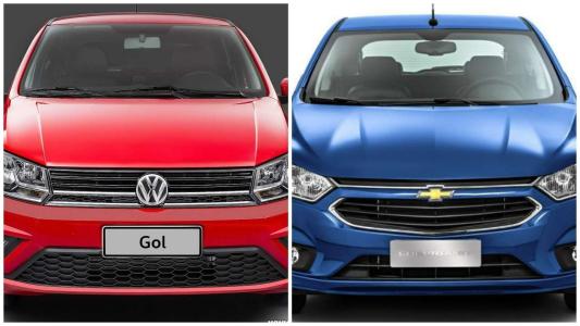 Gol e Onix lideram vendas de carros usados no Brasil