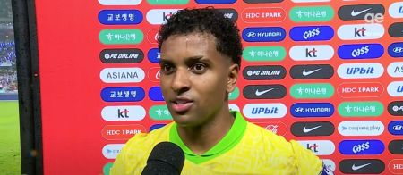 Rodrygo, atacante da Seleção Brasileira e do Real Madrid, em entrevista após jogo contra a Coreia do Sul
