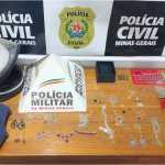 Polícia Civil recupera joias roubadas em Ouro Preto e prende três suspeitos em operação conjunta