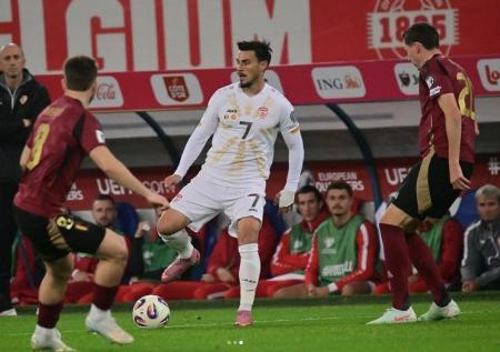 Macedônia do Norte x Bélgica, pelas Eliminatórias Europeias