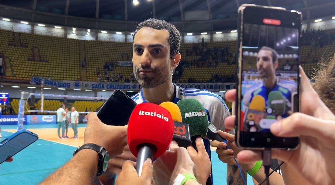 Douglas revela 'sacrifício' de elenco do Sada Cruzeiro e detalha diferencial do time