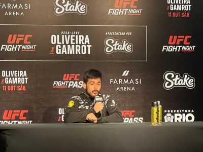 Luan Lacerda venceu a primeira luta no UFC