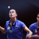 Calderano e Bruna Takahashi estreiam com vitória nas duplas mistas do Pan-Americano