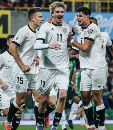 Nick Woltemade marca gol da vitória da Alemanha sobre Irlanda do Norte