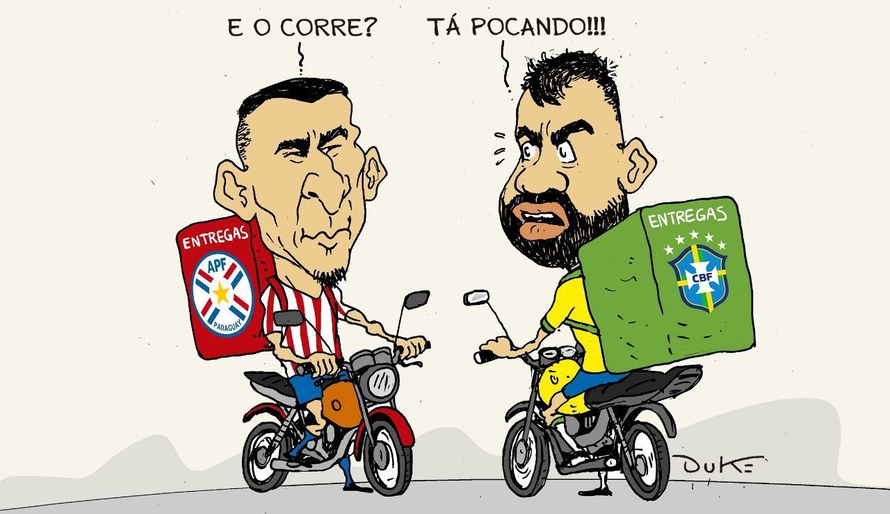 Charge do Duke | A 'entrega' de Fabrício Bruno e Junior Alonso