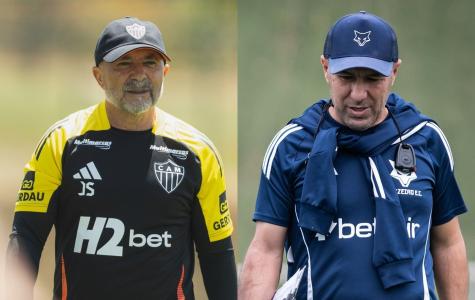Jorge Sampaoli e Leonardo Jardim fazem duelo à parte em Atlético x Cruzeiro