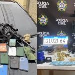 Vídeo: PC interrompe churrasco de milícia e prende seis pessoas na Zona Oeste do Rio