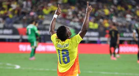 Carbonero marcou o primeiro gol pela Seleção Colombiana no último sábado (11)