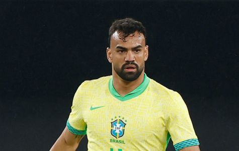 Fabrício Bruno, do Cruzeiro, em ação pela Seleção Brasileira