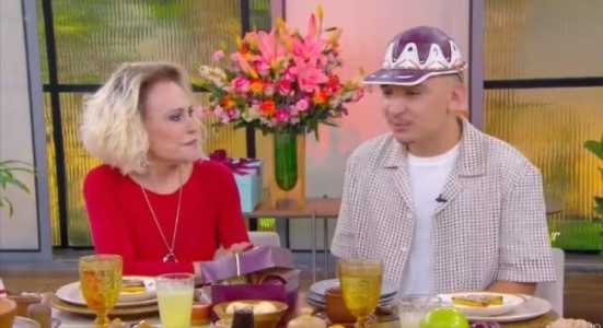 João Gomes e Ana Maria Braga no 'Mais Você'
