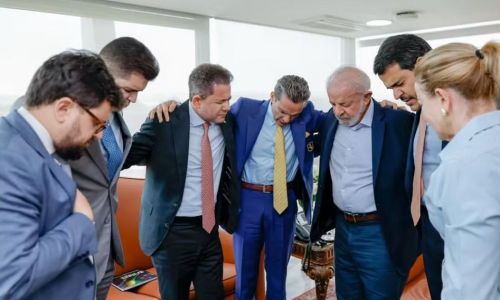 Lula recebeu o Bispo Primaz Manoel Ferreira, o Bispo Samuel Ferreira e o deputado Federal Cezinha de Madureira