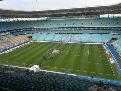 Arena do Grêmio será palco do jogo contra o São Paulo