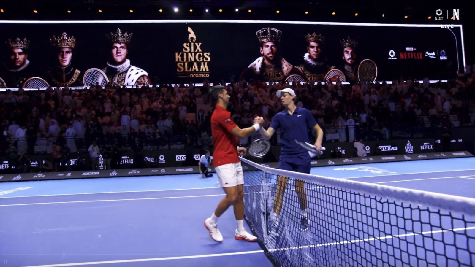 Jannik Sinner derrota Djokovic e reeditará final do Six Kings Slam contra Alcaraz