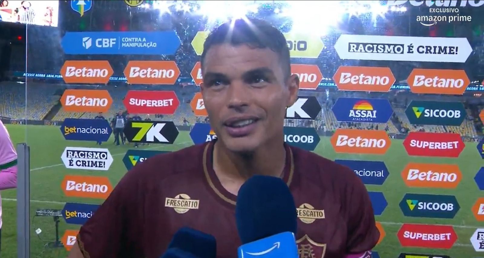 Thiago Silva projeta último título da carreira pelo Fluminense após gol heroico
