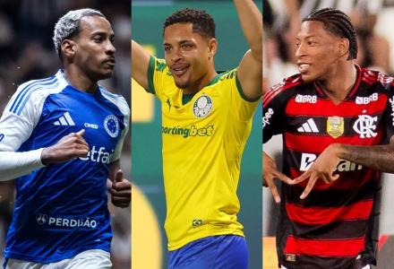 Cruzeiro, Palmeiras e Flamengo