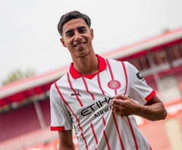 Vitor Reis, revelado pelo Palmeiras e hoje no Girona-ESP