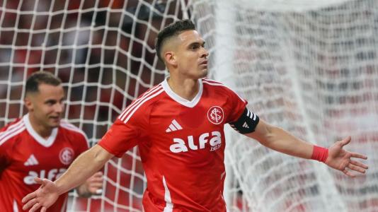 Rafael Borré não marcava gol pelo Inter há quase três meses