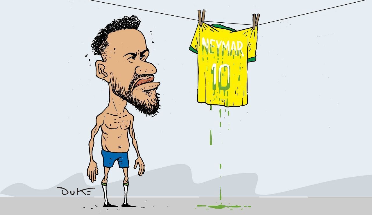 Charge do Duke | A situação de Neymar na Seleção Brasileira