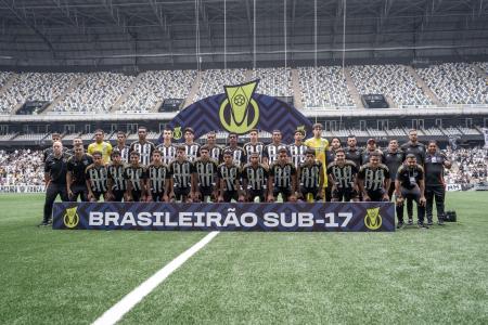 Time do Atlético campeão do Campeonato Brasileiro Sub-17