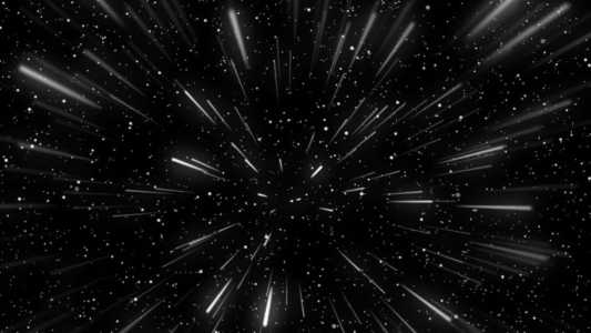 chuva de meteoros ilustração