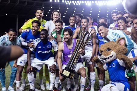 Cruzeiro foi a grande atração da primeira edição da Vitória Cup, em 2025 • Gustavo Aleixo/Cruzeiro