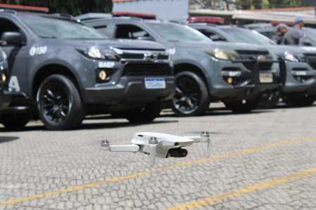 Polícia Militar utilizou drones para prendes suspeitos de tráfico de drogas em São Paulo