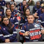Profissionais do SAMU cobram valorização e regularização de repasses em audiência