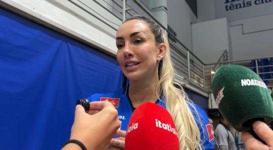 Thaísa exalta Nyeme e celebra retorno da colega