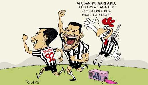 Charge do Duke | Atlético e Del Valle semifinal Sulamericana